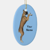 Geweldige Dane Keramisch Ornament (Rechts)