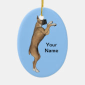 Geweldige Dane Keramisch Ornament (Voorkant)