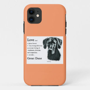 Geweldige Dane Love Case-Mate iPhone Case