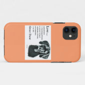 Geweldige Dane Love Case-Mate iPhone Case (Achterkant (horizontaal))