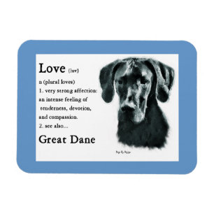 Geweldige Dane Love Magneet