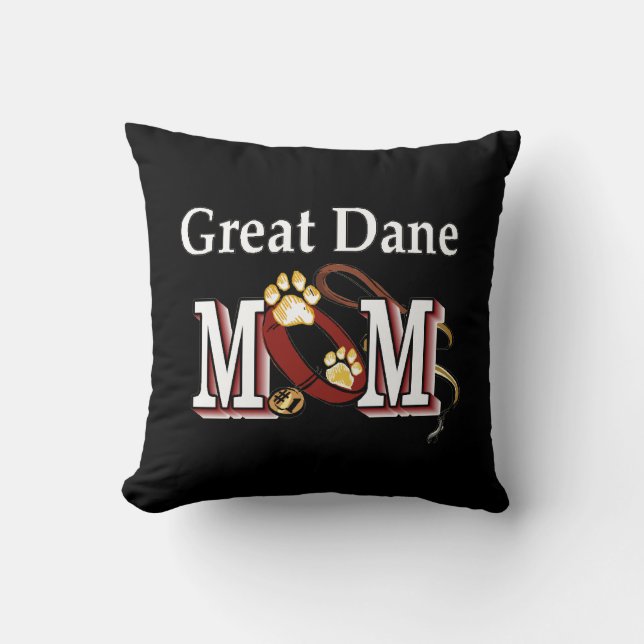 Geweldige Dane mama Kussen (Voorkant)
