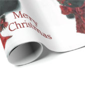 Geweldige Dane Merry-kerst Cadeaupapier (Rol Hoek)