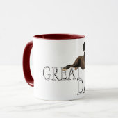 Geweldige Dane Mok (Voorkant links)