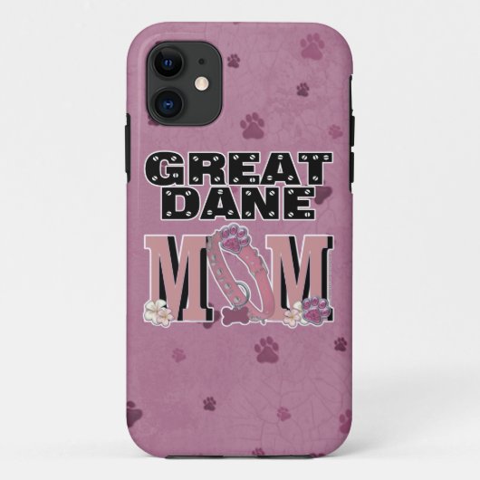 Geweldige Dane MOM Case-Mate iPhone Case (Achterkant)