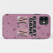 Geweldige Dane MOM Case-Mate iPhone Case (Achterkant (horizontaal))