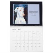 Geweldige Dane Natural Ears Kalender (Jan 2027)