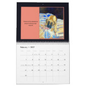 Geweldige Dane Natural Ears Kalender (Feb 2027)