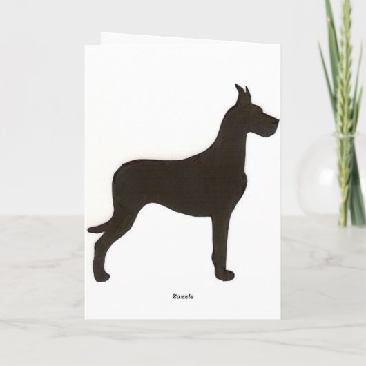 GEWELDIGE DANE RAINBOW BRIDGE SYMPATHIE KAART (Achterkant)