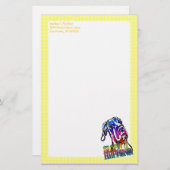 Geweldige Dane-sleuf, helder UC Briefpapier (Voorkant / Achterkant)