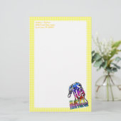 Geweldige Dane-sleuf, helder UC Briefpapier (Staand voorkant)