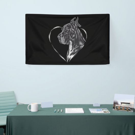 Geweldige Dane Spandoek (Beurs)