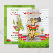 Geweldige Dane SPIT Fawn Kaart (Voorkant / Achterkant)