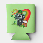 Geweldige Dane St Patricks Day Gifts Blikjeskoeler (Achterkant)
