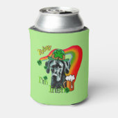 Geweldige Dane St Patricks Day Gifts Blikjeskoeler (Blikje Achterkant)