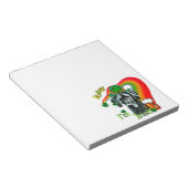 Geweldige Dane St Patricks Day Notitieblok (Schuin)