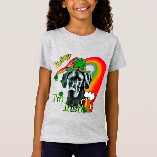 Geweldige Dane St Patricks Day T-shirt (Voorkant)