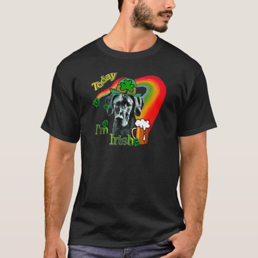 Geweldige Dane St Patricks Day T-shirt (Voorkant)