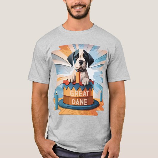 Geweldige Dane T-shirt (Voorkant)