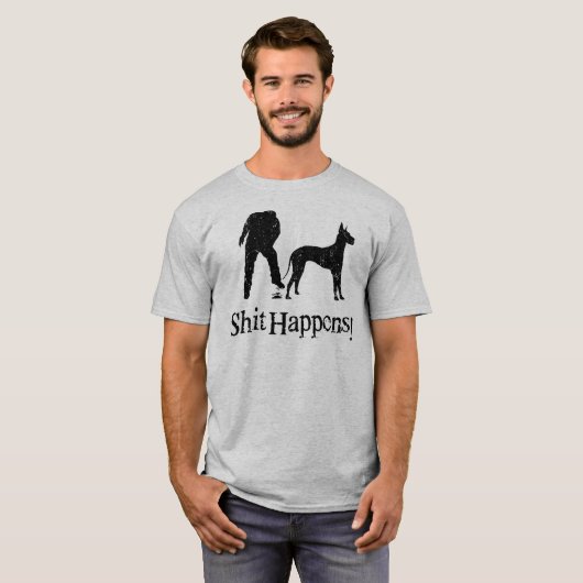 Geweldige Dane T-shirt (Voorkant volledig)