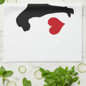 Geweldige Dane Theedoek (Gevouwen)