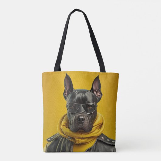 Geweldige Dane Tote Bag (Achterkant)