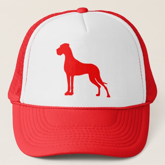 Geweldige Dane Trucker Heat Pet (Voorkant)
