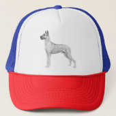 Geweldige Dane Trucker Pet (Voorkant)