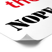 Geweldige Dane Walking Answers Poster (Hoek)