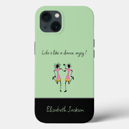 Geweldige dans en ritme iPhone / iPad-hoesje Case-Mate iPhone Case (Achterkant)