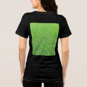 Geweldige, Dansen op Green Grass Sierkussen Tri-Blend Shirt (Achterkant)