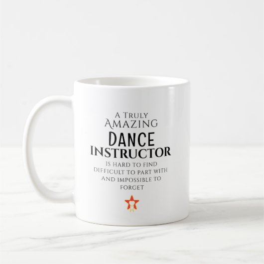Geweldige dansinstructeur moeilijk te vinden Geper Koffiemok (Links)