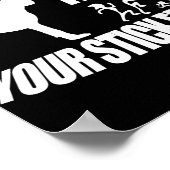 Geweldige dansmeter voor je stekkerfamilie poster (Hoek)