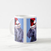 Geweldige danspuppy X 3-kerstMok Koffiemok (Voorkant links)