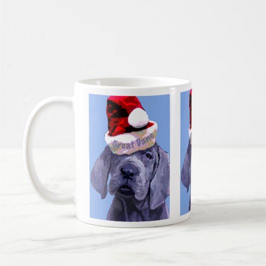 Geweldige danspuppy X 3-kerstMok Koffiemok (Links)
