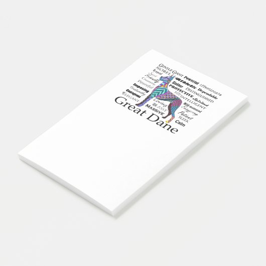 Geweldige dansreizen na de introductie post-it® notes (Schuin)