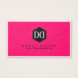 Geweldige ddadige DD-identiteit Visitekaartje