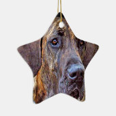 "Geweldige ddadige" Keramisch Ornament (Rechts)