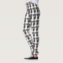 Geweldige ddadige (zwarte) Kerstmis Leggings