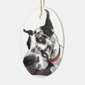 Geweldige ddeliefde keramisch ornament (Links)