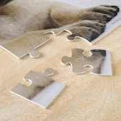 Geweldige ddoenpuppy Lying in Studio Legpuzzel (Zijkant)