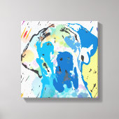 Geweldige ddraafdruk canvas afdruk (Voorkant)