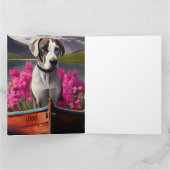 Geweldige Deen op een peddel: een Schilderachtig a Kaart (Binnen)