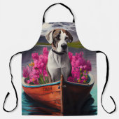 Geweldige Deen op een peddel: een Schilderachtig a Schort (Voorkant)