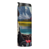 Geweldige Deen op een peddel: een Schilderachtig a Thermosbeker (Geroteerd rechts)