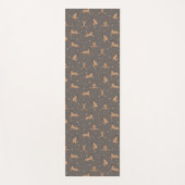 Geweldige Deen yoga pose Yogamat (Voorkant)