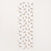 Geweldige Deen yoga pose Yogamat (Achterkant)