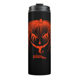 Geweldige Demonboy Pumpkinhead Halloween Thermosbeker