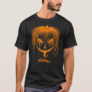 Geweldige Demonboy Pumpkinhead Oranje Halloween T-shirt