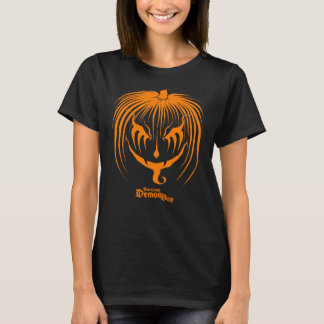 Geweldige Demonboy Pumpkinhead Oranje Halloween T-shirt
